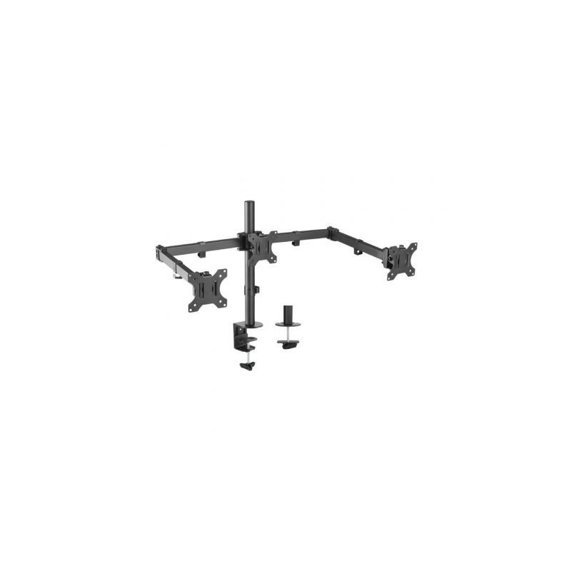 Soporte de Mesa para 3 Monitores Aisens DT27TSR-061/ Girator | APLIUM