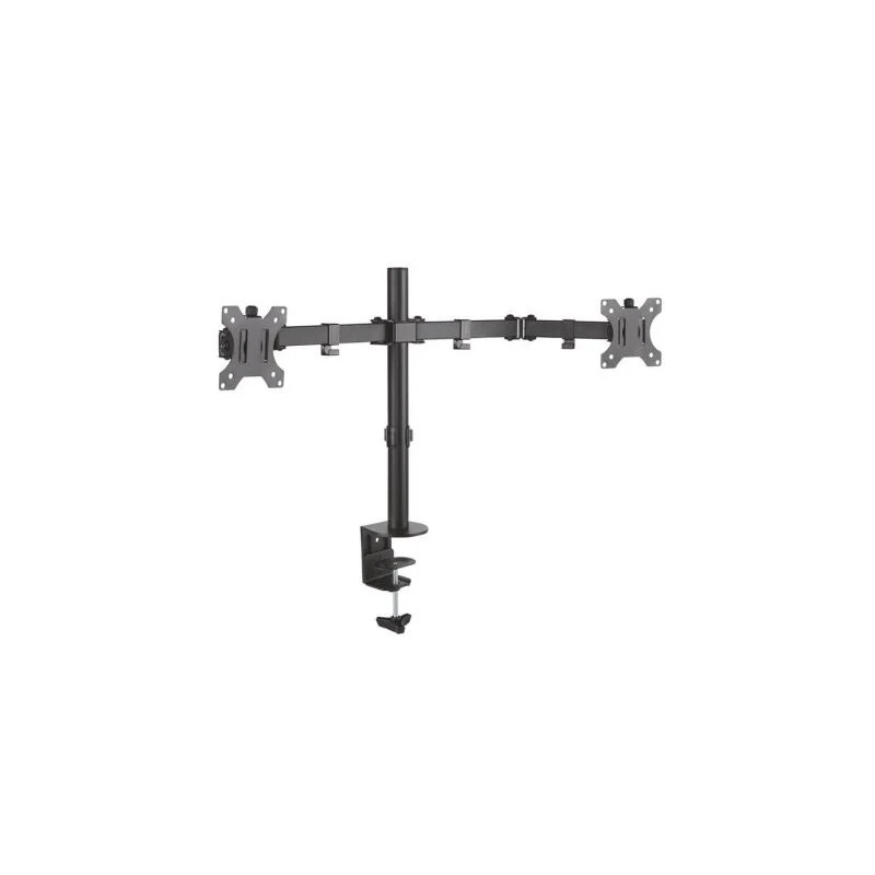 Soporte de Mesa para 2 Monitores Aisens DT32TSR-041/ Giratorio/ Inclin