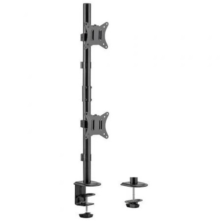 Soporte de Mesa para 2 Monitores o TV Aisens DT32TSR-229/ Giratorio/ I
