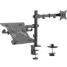 Soporte de Mesa Orientable/ Inclinable DTL32TSR-193 para TV y Portátil