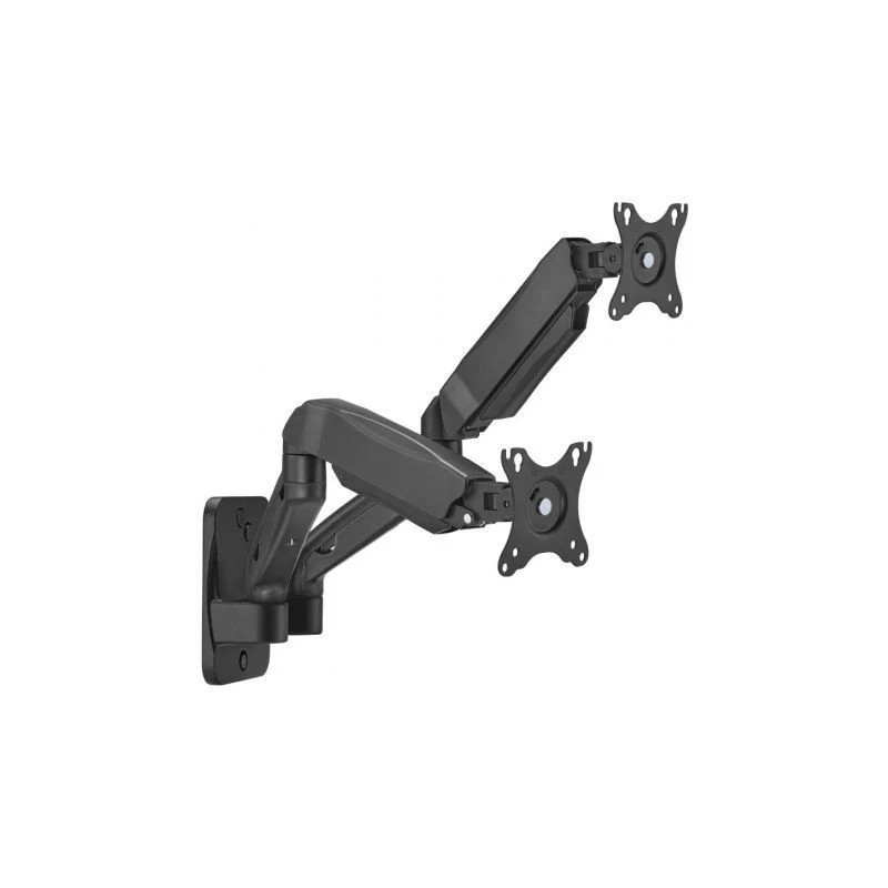 Soporte de Pared para 2 Monitores o TV Aisens WT32TSR-225/ Giratorio/