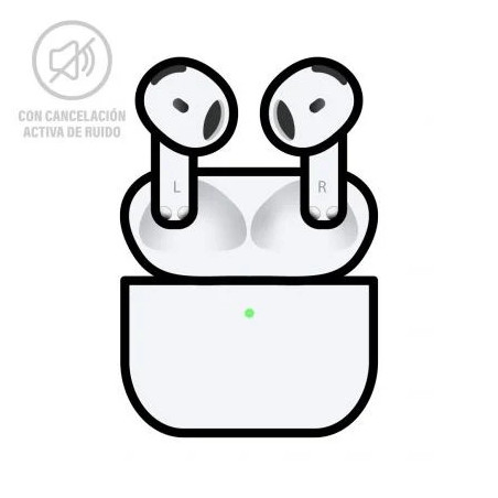 Auriculares Bluetooth Apple Airpods V4 4a Generacion/ Cancelacion de R