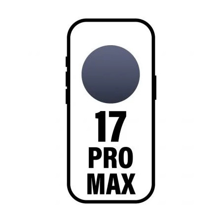Smartphone Apple iPhone 17 Pro Max 256GB/ 6.9"/ 5G/ Azúl Oscuro