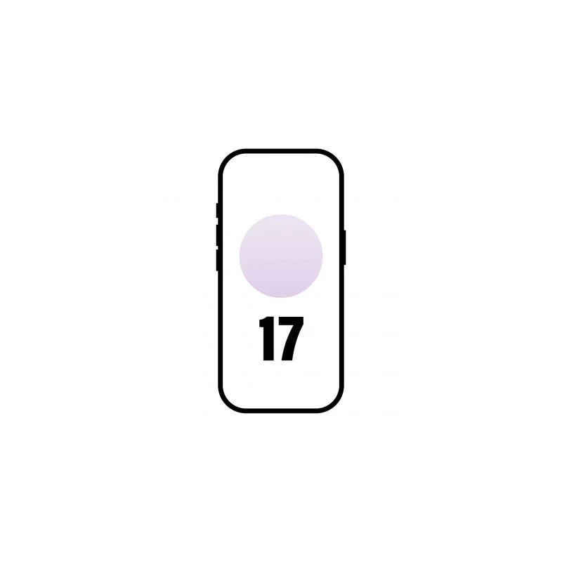 Smartphone Apple iPhone 17 256GB/ 6.3"/ 5G/ Lavanda