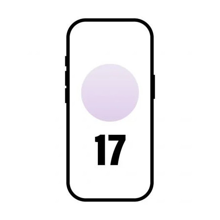 Smartphone Apple iPhone 17 256GB/ 6.3"/ 5G/ Lavanda