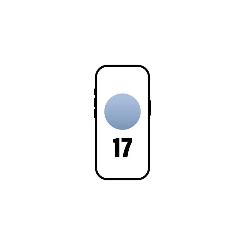 Smartphone Apple iPhone 17 512GB/ 6.3"/ 5G/ Azul Neblina
