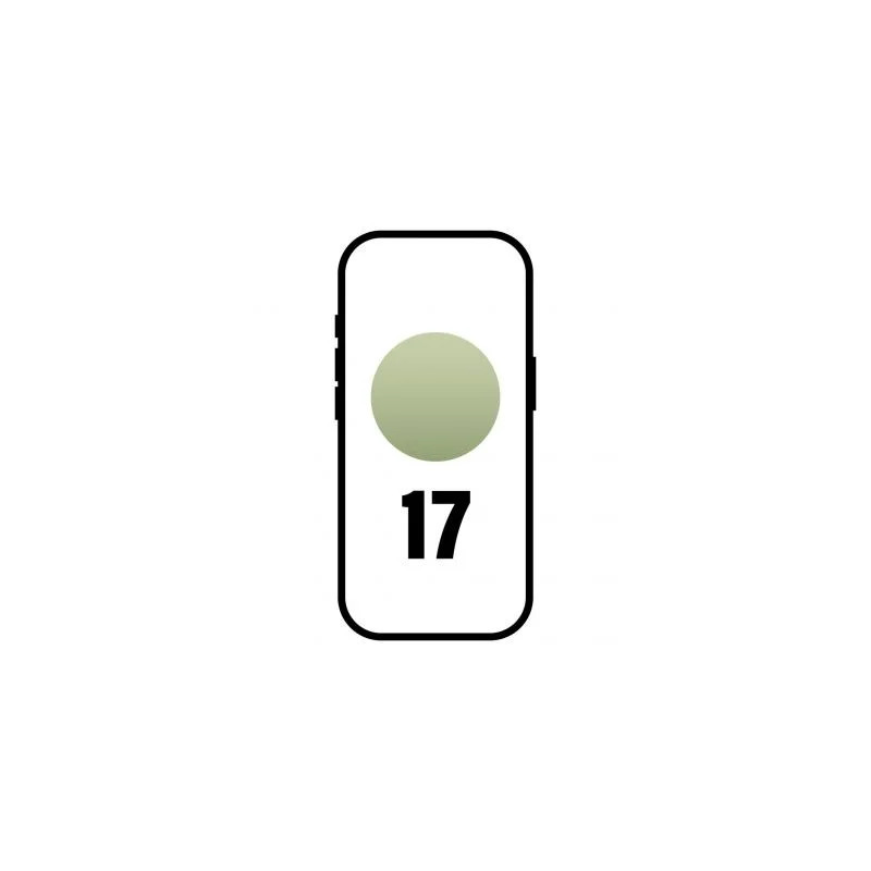 Smartphone Apple iPhone 17 512GB/ 6.3"/ 5G/ Verde salvia
