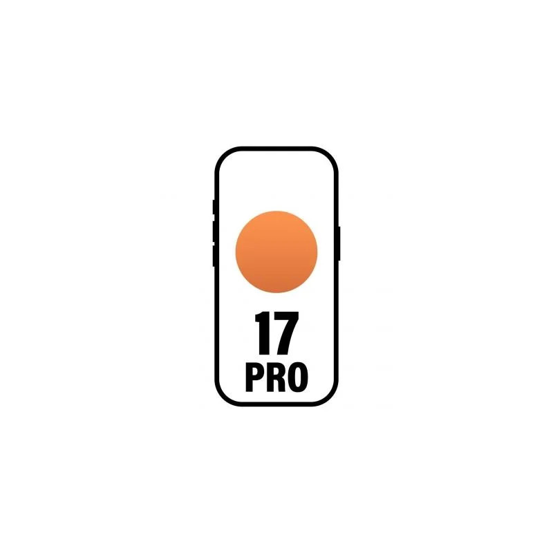 Smartphone Apple iPhone 17 Pro 512GB/ 6.3"/ 5G/ Naranja Cosmico