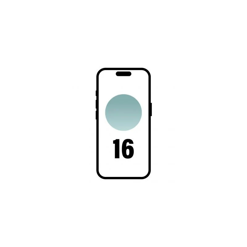Smartphone Apple iPhone 16 128GB/ 6.1"/ 5G/ Verde Azulado