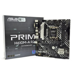Placa Base Asus Prime H610M-A R2.0/ Socket 1700/ DDR5/ PCIe 4.0/ Micro