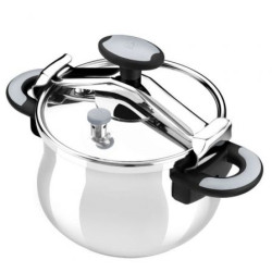 Olla a Presión Bra New Star A185501/ Ø22cm/ 4.5L/ Acero Inox | APLIUM