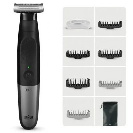 Afeitadora Braun Wet and Dry Serie X XT5200/ con Batería/ 6 Accesorios