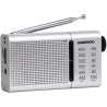 Radio Portátil Daewoo DW1037/ a Pilas/ Plateada | APLIUM