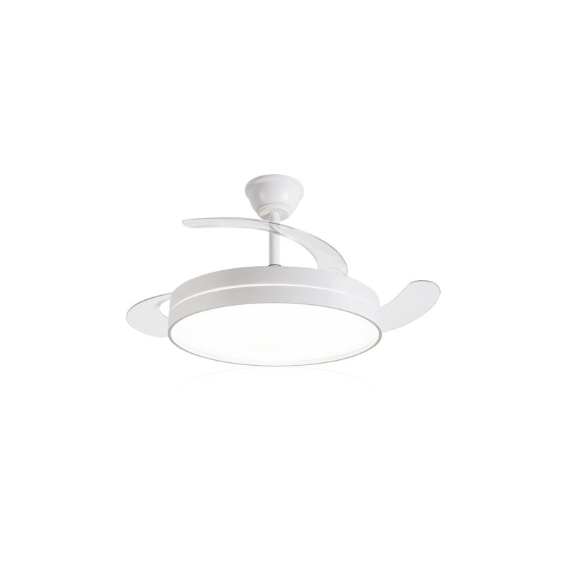 Ventilador de Techo Daewoo con aspas retráctiles DW5008/ 30W/ 3 Aspas/