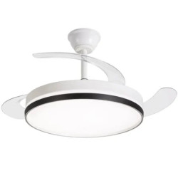 Ventilador de Techo Daewoo con aspas retráctiles DW5009/ 30W/ 3 Aspas/