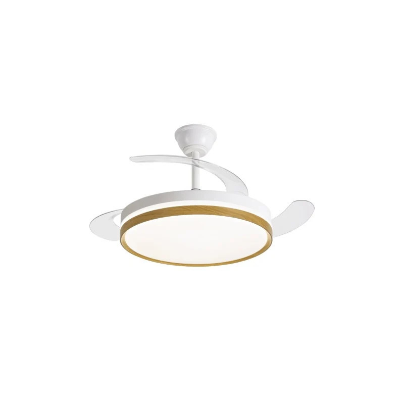 Ventilador de Techo Daewoo con aspas retráctiles DW5010/ 30W/ 3 Aspas/