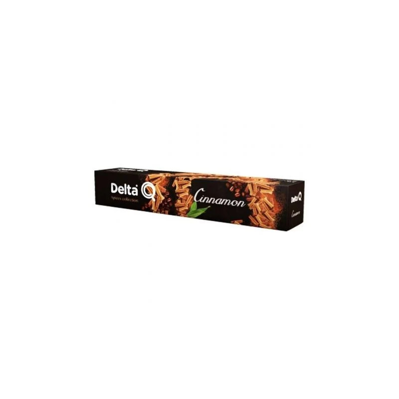 Cápsula Delta Cinnamon para cafeteras Delta/ Caja de 10