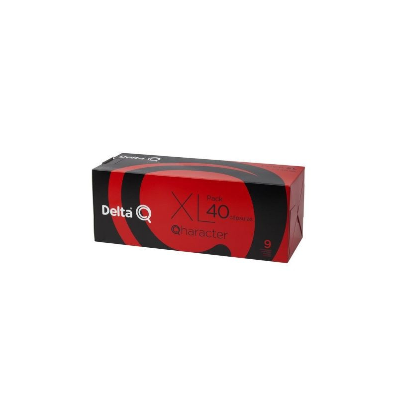 Cápsula Delta Qharacter para cafeteras Delta/ Caja de 40