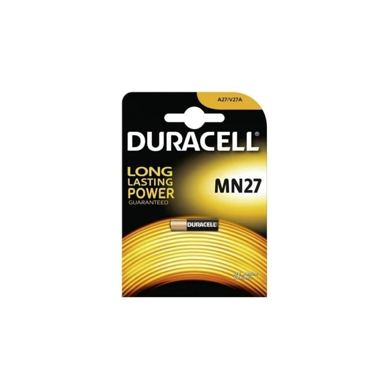 Pila A27 Duracell MN27/ 12V/ Alcalinas