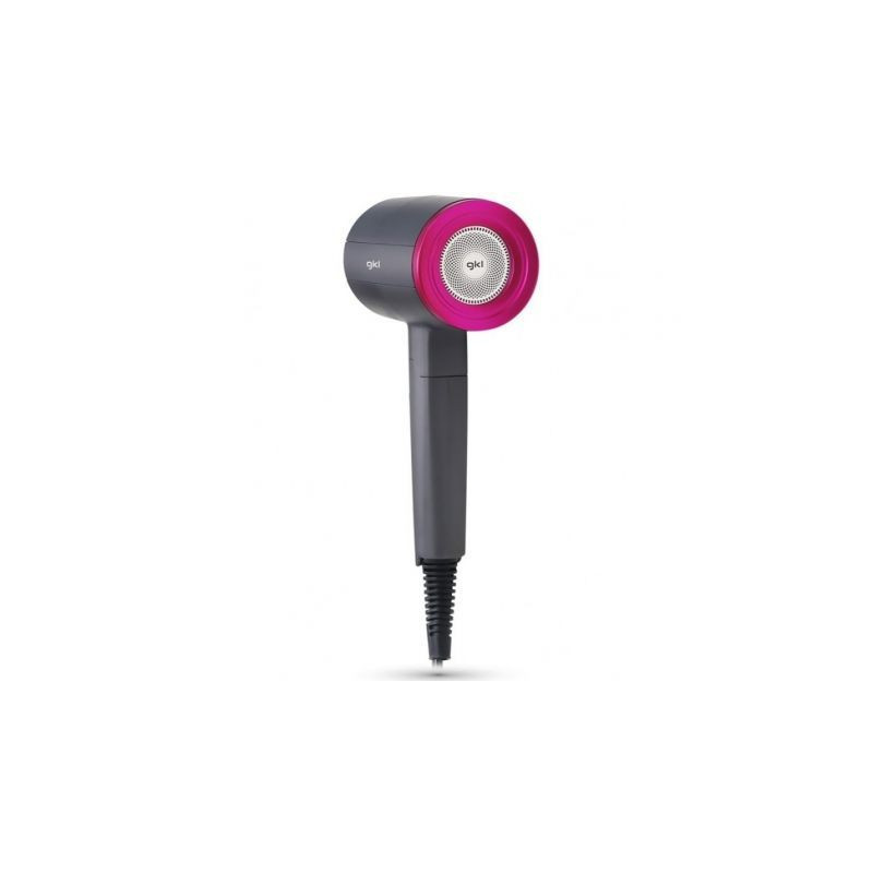 Secador GKL TOPAZ S2100/ 2200W/ Iónico/ Rosa y Gris | APLIUM