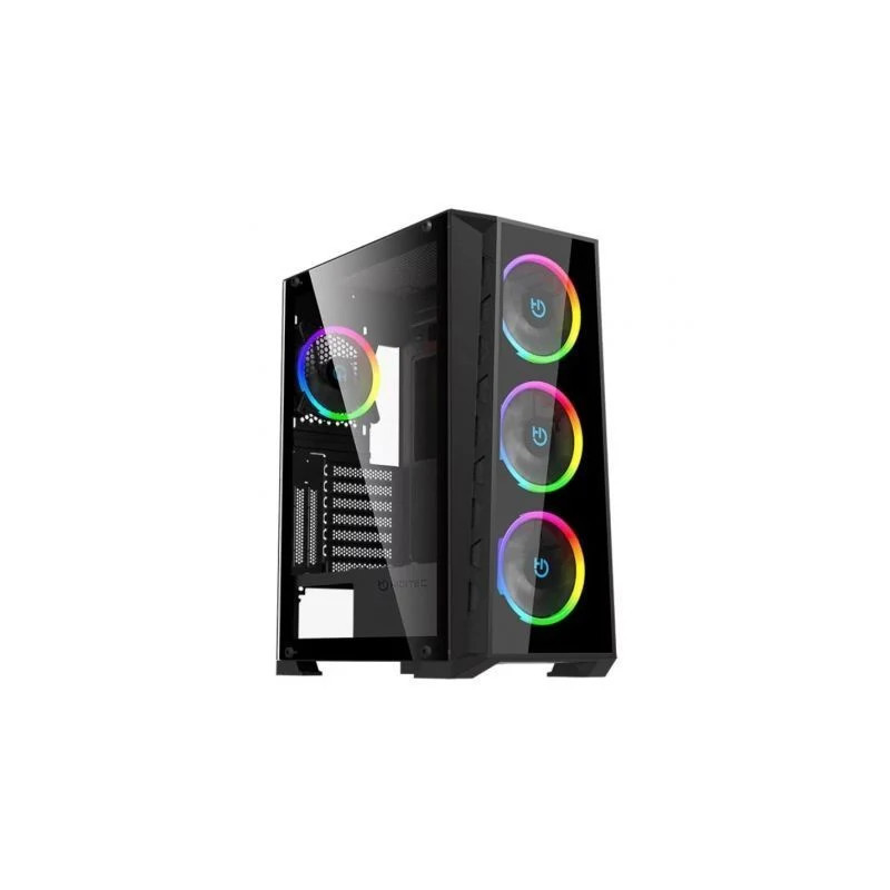 Caja Gaming Semitorre Hiditec MH12 GLASS | APLIUM