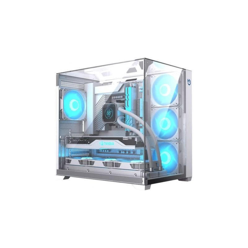 Caja Gaming Semitorre Hiditec SKY/ Blanca | APLIUM