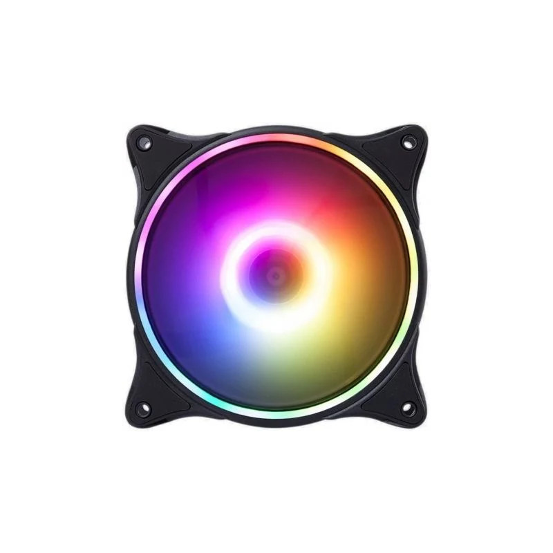 Ventilador Hiditec N18 ARGB/ 12cm/ Negro | APLIUM