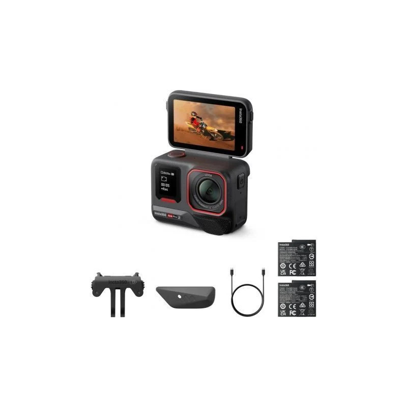 Cámara Digital Deportiva Insta360 Ace Pro 2 Pack de 2 Baterías/ 8K/ Án