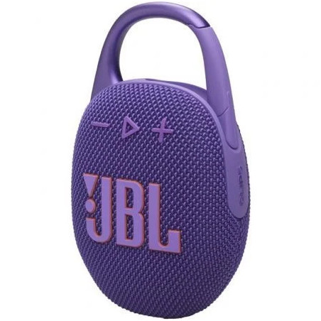 Altavoz con Bluetooth JBL Clip 5/ 7W/ 1.0/ Púrpura