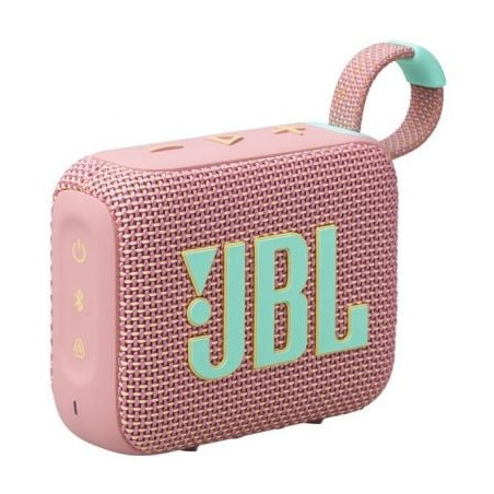 Altavoz con Bluetooth JBL GO 4/ 4.2W/ 1.0/ Rosa