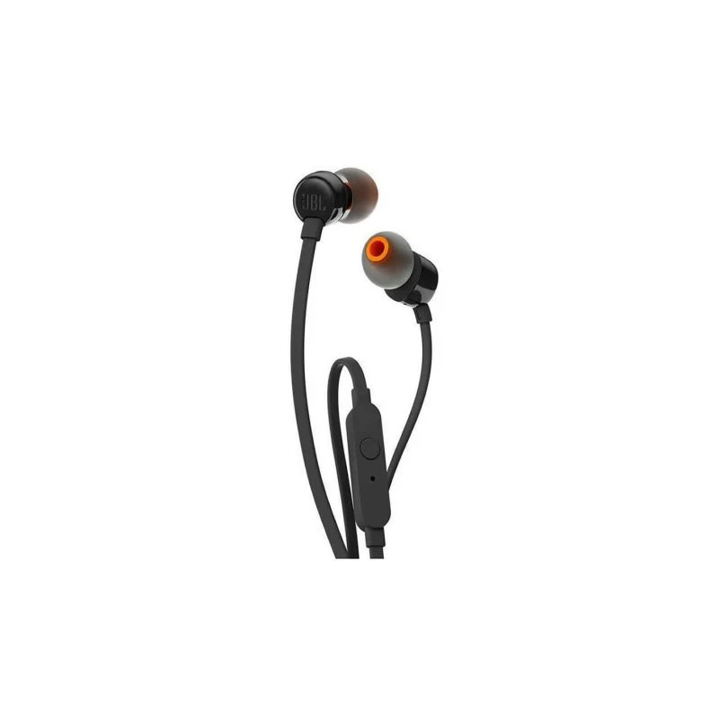 Auriculares Intrauditivos JBL Tune 110/ con Micrófono/ Jack 3.5/ Negro