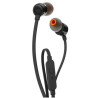 Auriculares Intrauditivos JBL Tune 110/ con Micrófono/ Jack 3.5/ Negro