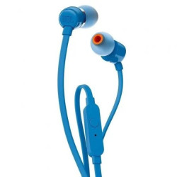 Auriculares Intrauditivos JBL Tune 110/ con Micrófono/ Jack 3.5/ Azule