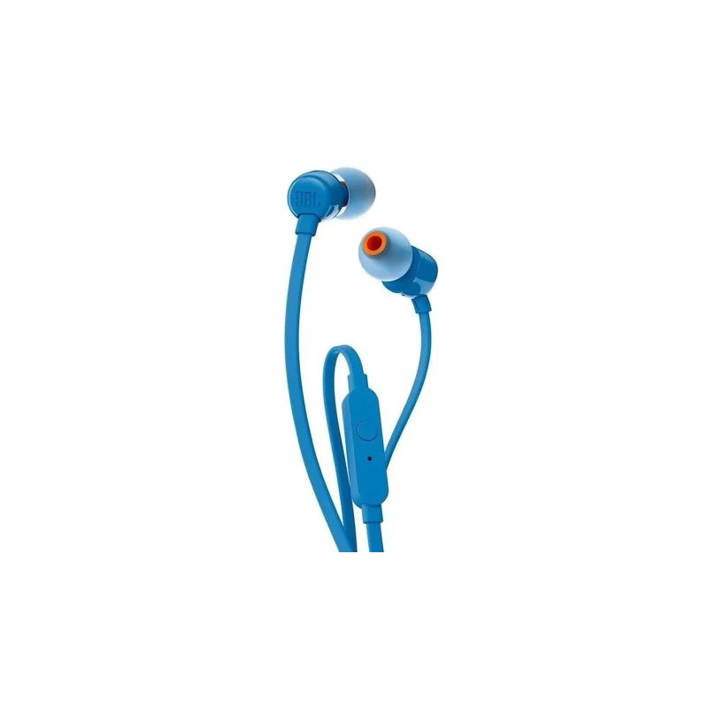 Auriculares Intrauditivos JBL Tune 110/ con Micrófono/ Jack 3.5/ Azule