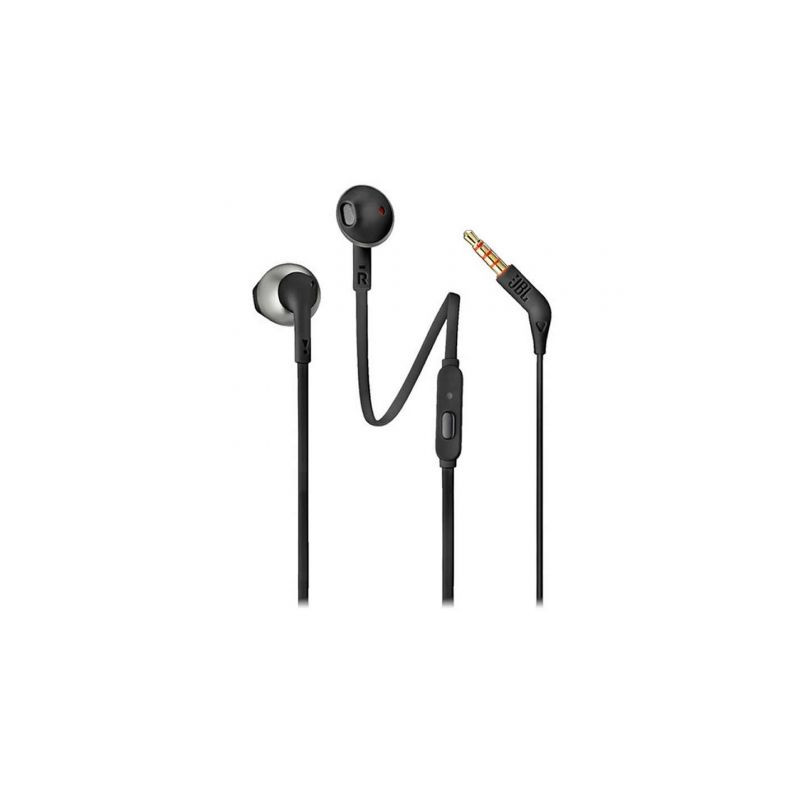 Auriculares Intrauditivos JBL Tune 205/ con Micrófono/ Jack 3.5/ Negro