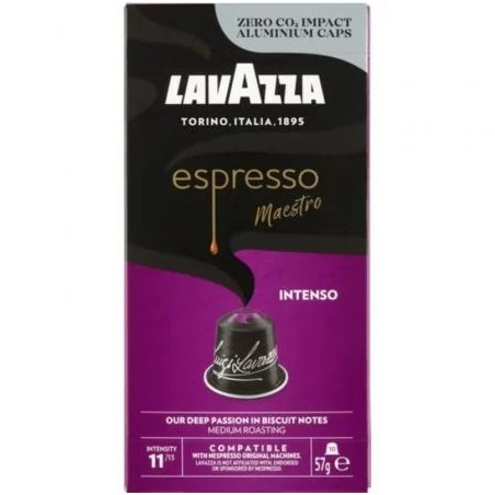 Cápsula Lavazza Espresso Maestro Intenso para cafeteras Nesp | APLIUM