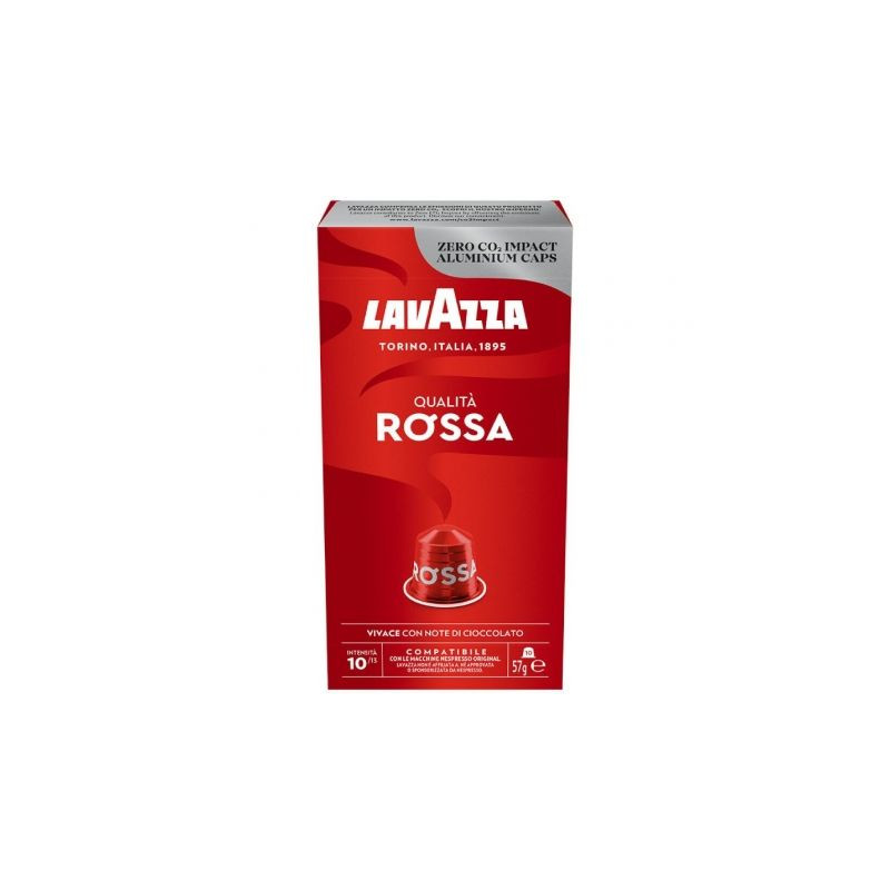 Cápsula Lavazza Qualitá Rossa para cafeteras Nespresso/ Caja | APLIUM