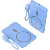 Powerbank 5000mAh Leotec LEPOWW20W5B/ 20W/ Wireless/ Azul/ I | APLIUM