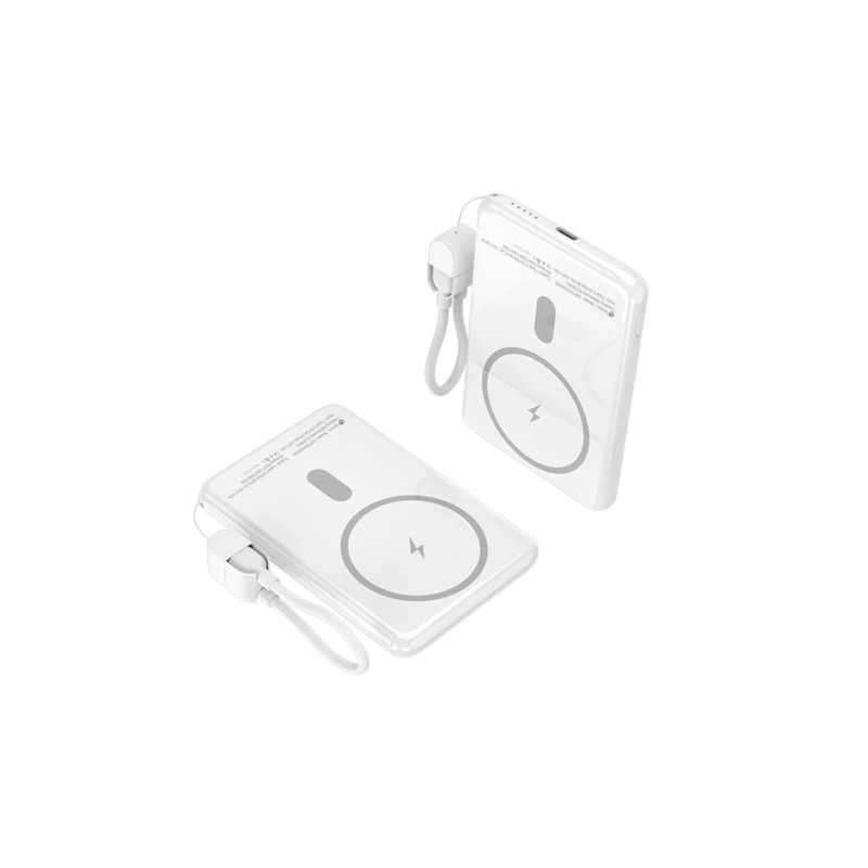 Powerbank 5000mAh Leotec LEPOWW20W5W/ 20W/ Wireless/ Blanca/ | APLIUM