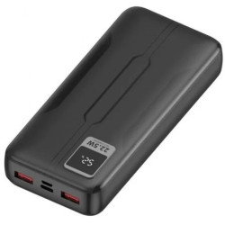 Powerbank 20000mAh Leotec LEPOW20W22K/ 22.5W/ Negra | APLIUM