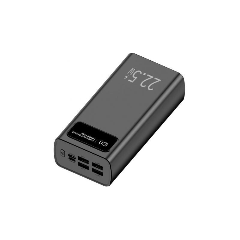 Powerbank 30000mAh Leotec LEPOW30W22W/ 22.5W/ Negra | APLIUM