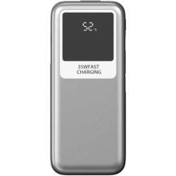 Powerbank 10000mAh Leotec LEPOW35W10S/ 35W/ Plata y Gris/ In | APLIUM
