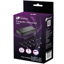 Cargador de Portátil Leotec Home/ 90W/ Automático/ 12 Conect | APLIUM