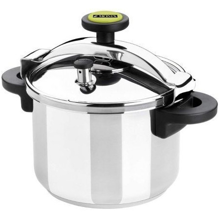 Olla a Presión Monix Classica M530005/ 12L/ Acero Inoxidable/ Apta par