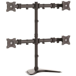 Monitor Stand - Quad - Desktop - Steel