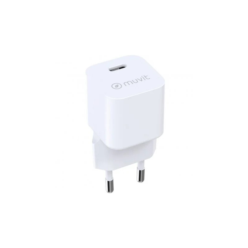 Cargador de Pared Muvit For Change MCACC0047/ 1xUSB Tipo-C/ | APLIUM