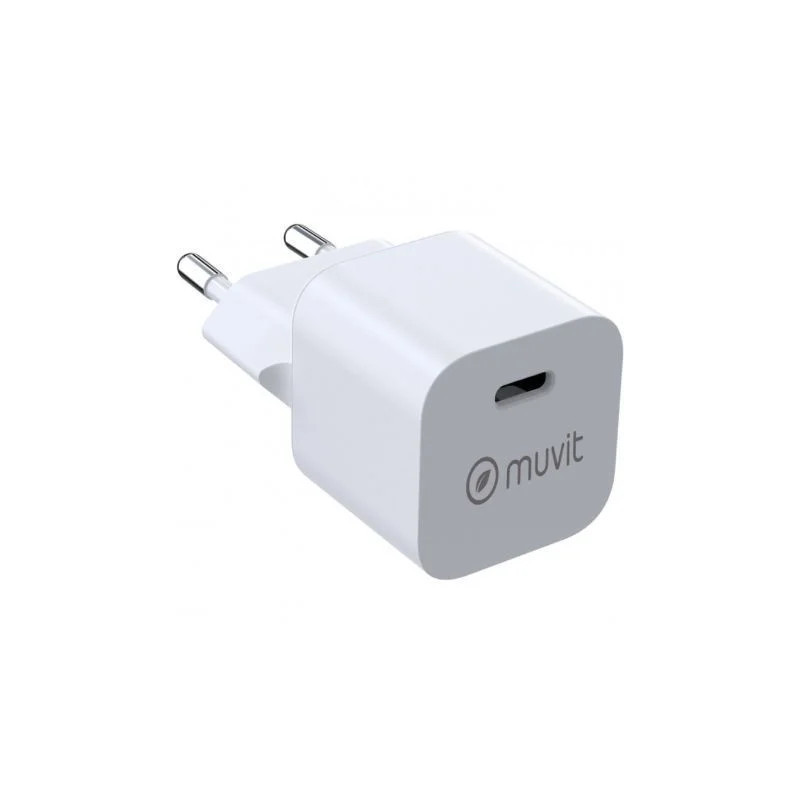 Cargador de Pared Muvit For Change MCACC0048/ 1xUSB Tipo-C/ | APLIUM