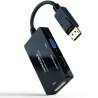 Cable DisplayPort Nanocable 10.16.3301-ALL/ HDMI Hembra - DV | APLIUM