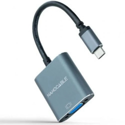 Conversor Nanocable 10.16.4101-G/ USB Tipo-C Macho - VGA Hem | APLIUM