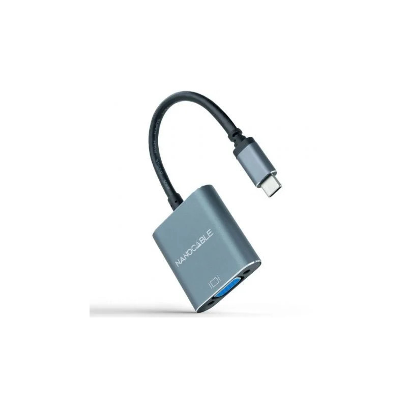Conversor Nanocable 10.16.4101-G/ USB Tipo-C Macho - VGA Hem | APLIUM